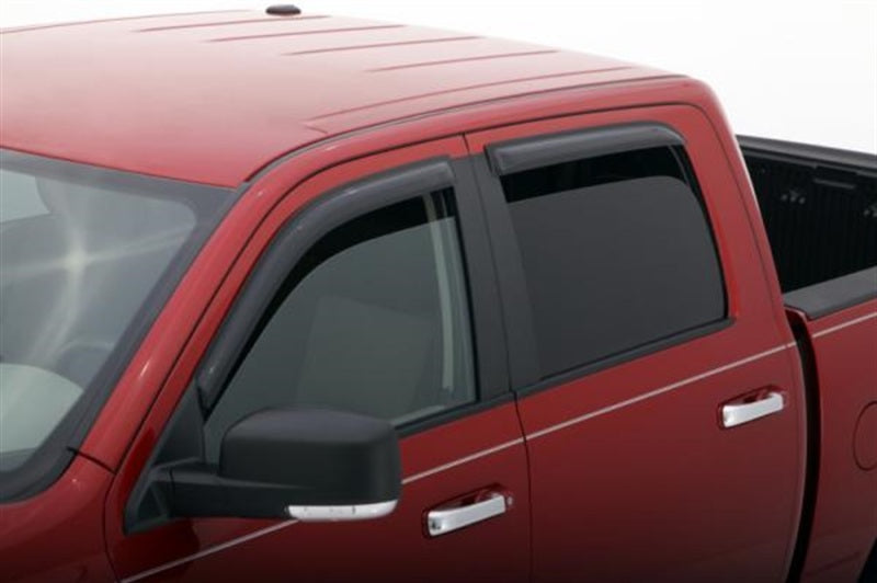 AVS 02-05 Suzuki Aerio Ventvisor Outside Mount Window Deflectors 4pc - Smoke - 94624