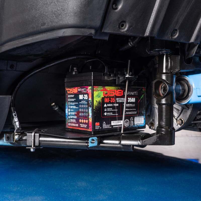 DS18 2020+ Polaris Slingshot Second Battery Mount Kit - SLG-DBATT-20UP - additional view 3