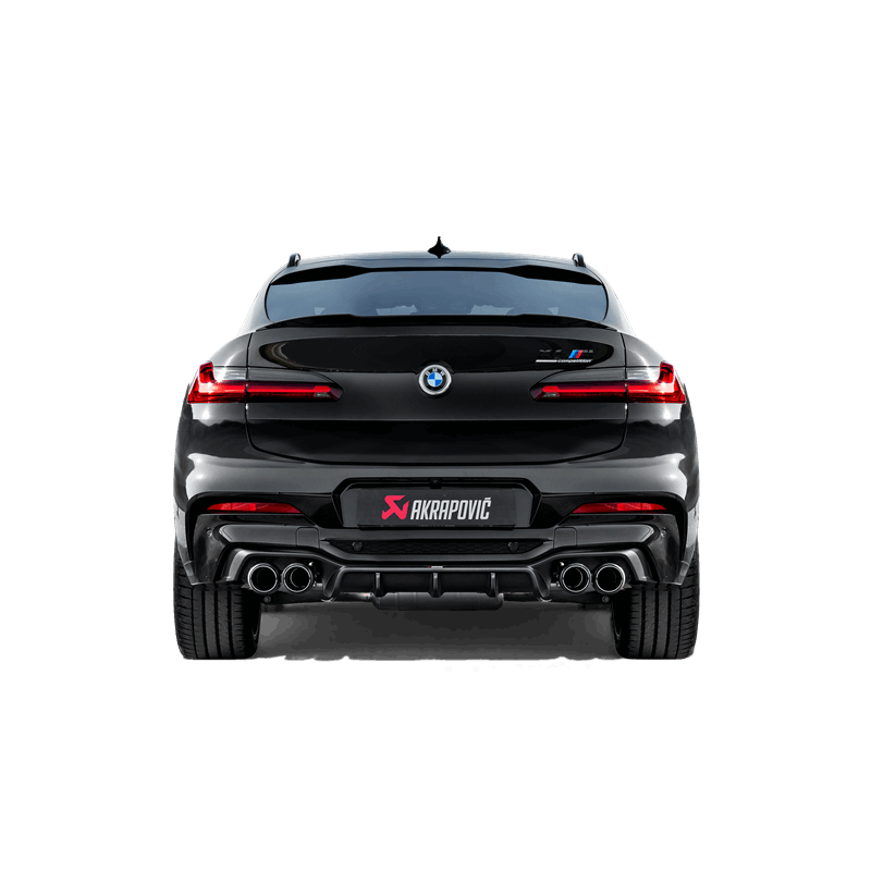 Akrapovic 2019+ BMW X4M Rear Carbon Fiber Diffuser - High Gloss - DI-BM/CA/6