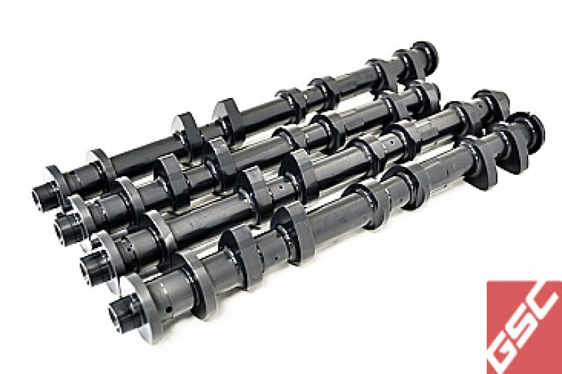 GSC P-D Nissan VQ35DE Gen 1 T1 Camshafts 264/264 Billet - 7050T1