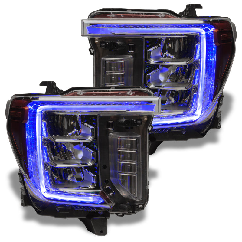Oracle 20-21 GMC Sierra 2500/3500 HD RGB+W Headlight DRL Kit - ColorSHIFT w/o Cntrl SEE WARRANTY - 1451-334