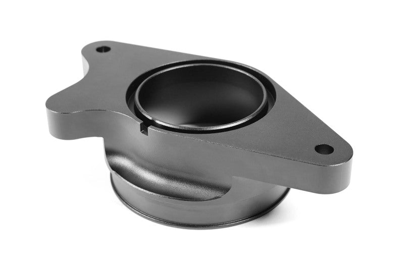 Perrin 2022+ Subaru WRX Black 3in Turbo Inlet Hose w/ Nozzle (Short) - PSP-INT-426BK