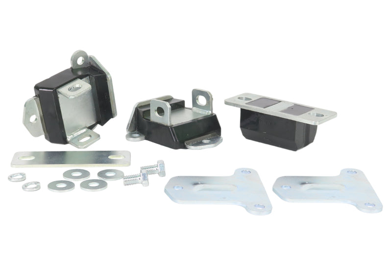 Whiteline 1963-1982 Chevrolet Corvette Complete Engine and Transmission Mount Set - W93473