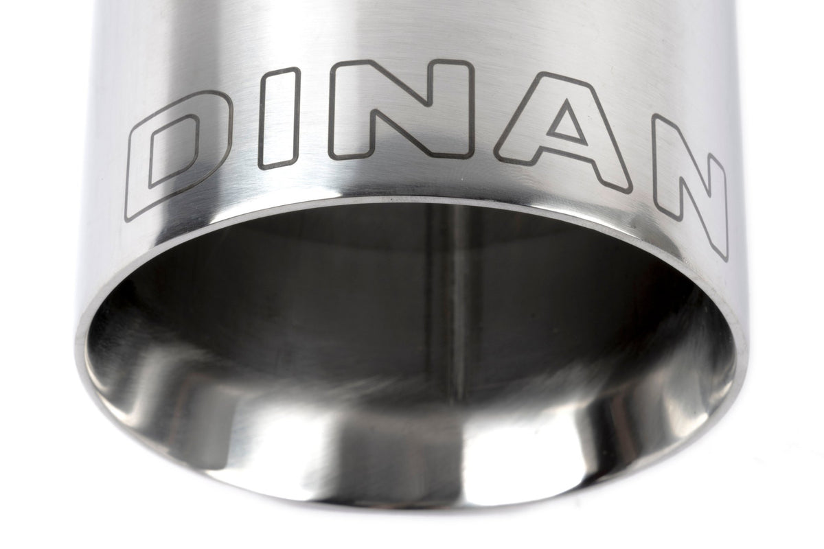 Dinan - Double-Walled 4" Clamp-On Exhaust Tip (Polished) - D663-0573-BOX