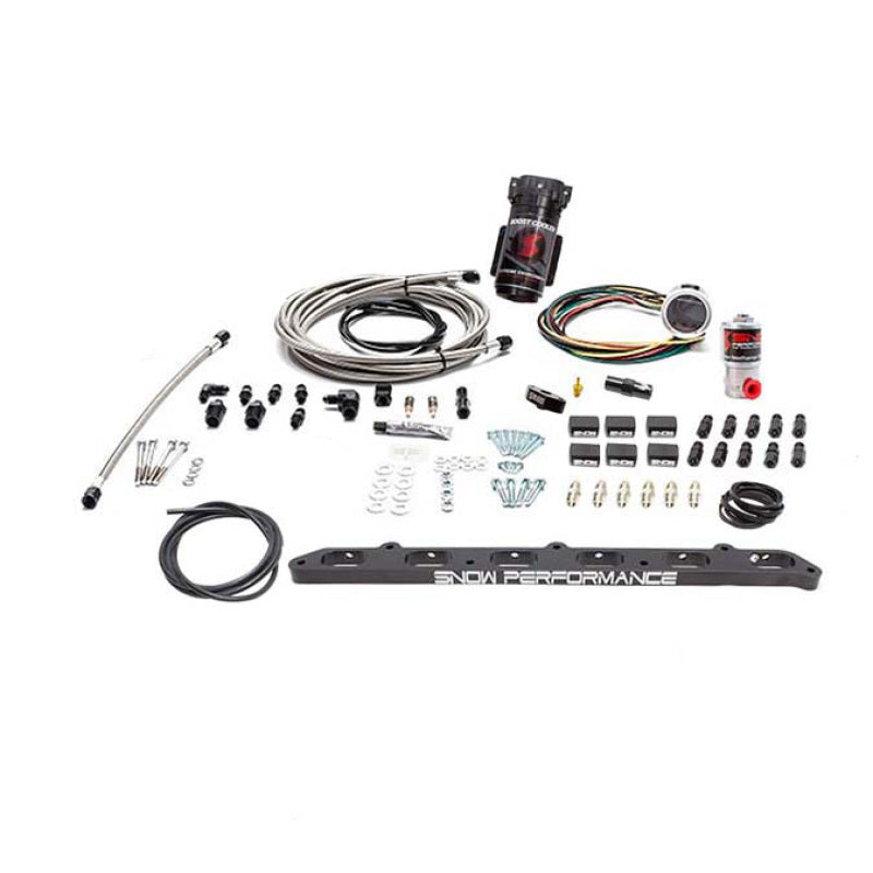 Snow Performance Stage 2 Boost Cooler N54/N55 Direct Port Water Injection Kit w/o Tank - SNO-2169-BRD-T by Snow Performance -