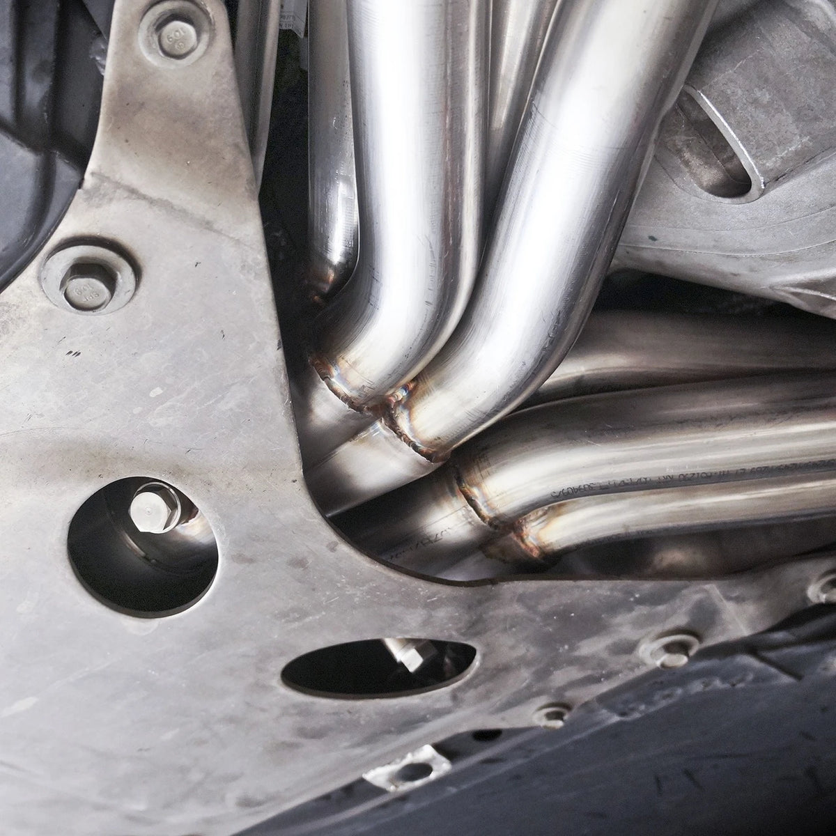 Stainless Works - 2014-19 Corvette C7 Long Tube Header Kit - C7188CAT