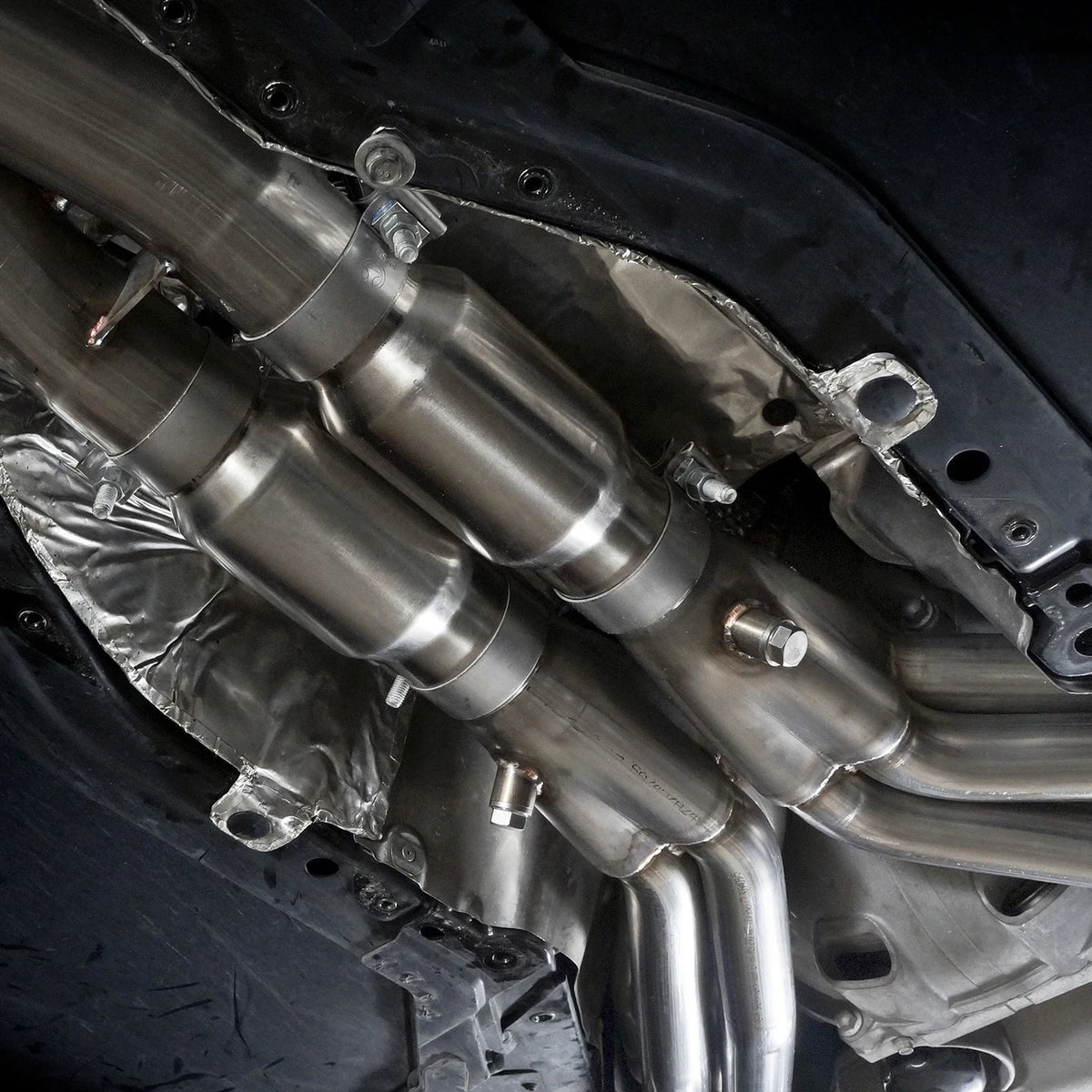 Stainless Works - 2014-19 Corvette C7 Long Tube Header Kit - C7188CAT