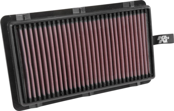 K&N 15-18 Kia Sorrento III L4-2.2L DSL Replacement Drop In Air Filter - 33-3064 by K&N Engineering - front view