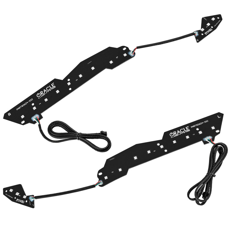 Oracle Chevy Corvette C7 14-19 Dynamic DRL w/ Switchback Turn Signals - - Dynamic SEE WARRANTY - 2624-332