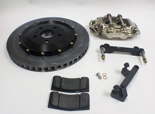 Alcon Chevrolet Corvette C6 4 Piston 345x32mm Rear Street Kit - Anodized - BRK.200531
