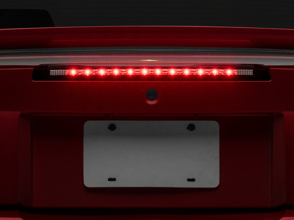Raxiom 99-04 Ford Mustang Excluding 03-04 Cobra Axial Series LED Third Brake Light- Clear Lens - 431422 for 1999-2004 Ford Mu