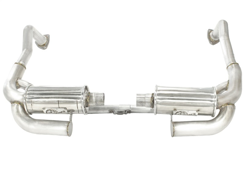 aFe MACHForce XP Exhaust Cat-Back 2in SS-304 Cat-Back Exhaust for 05-08 Porsche Boxster S (987.1) H6 - 49-36411