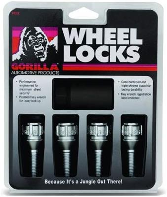 Gorilla Automotive - Car Dlr Lock Cone 12-1.25 CHR 28.0mm Len - 47125NB-K26