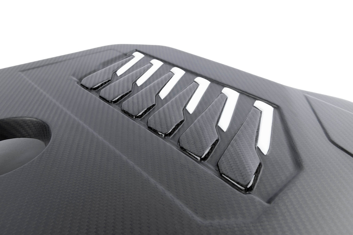 Dinan - Matte Carbon Fiber Engine Cover - 2020-2026 BMW B58D - D590-0004