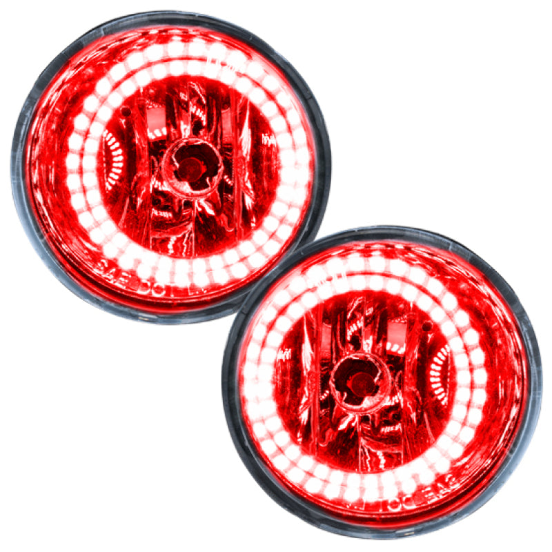 Oracle Lighting 04-15 Nissan Titan Pre-Assembled LED Halo Fog Lights -Red SEE WARRANTY - 8177-003