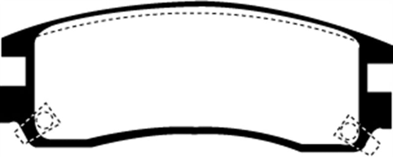 EBC 94-95 Buick Regal 3.1 Ultimax2 Rear Brake Pads - UD508