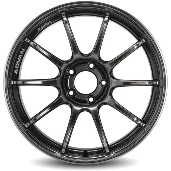 Advan RSIII 18x9.5 +35 5x114.3 Hyper Black Wheel - YA38J35EHBR by Advan