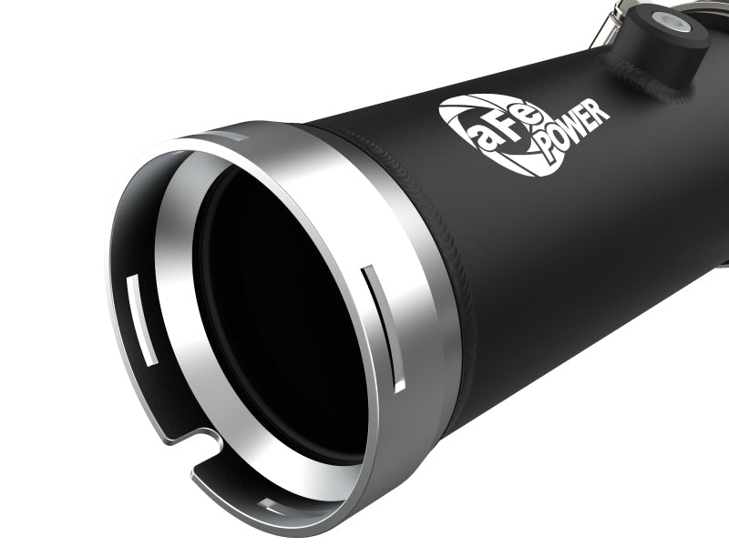 aFe BladeRunner Intercooler Hot &amp; Cold Side Tubes Combo 20-21 GM Trucks 3.0L (td) - Black - 46-20454-B