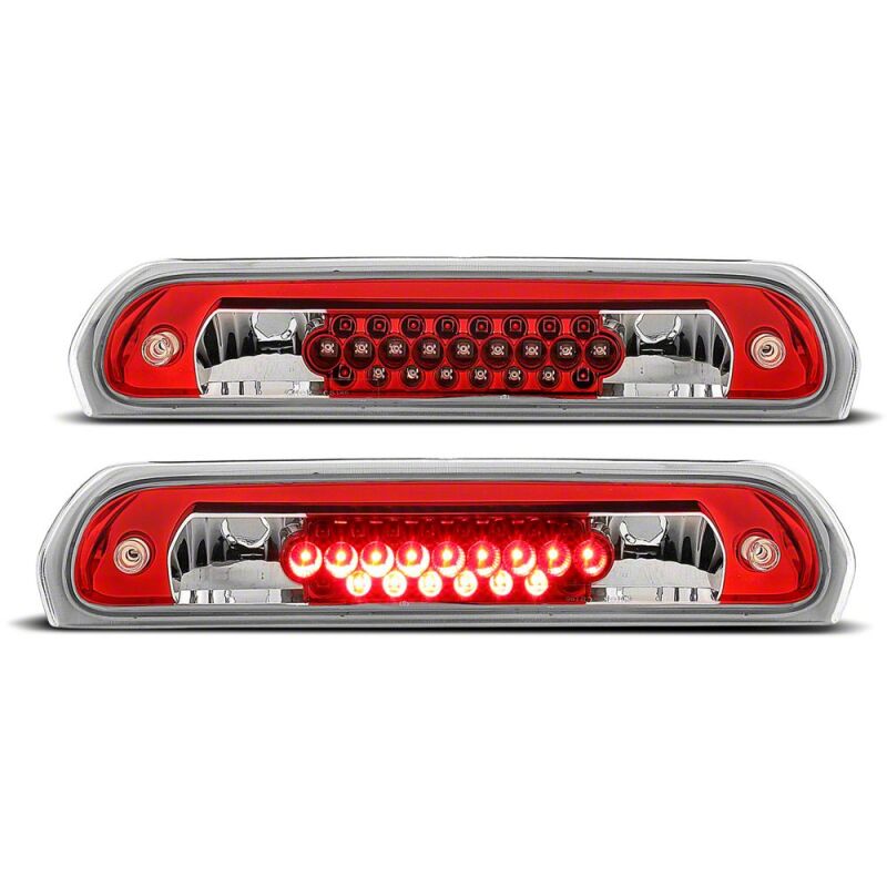 Raxiom 02-08 Dodge RAM 1500 LED Third Brake Light- Chrome - R110166 - front view