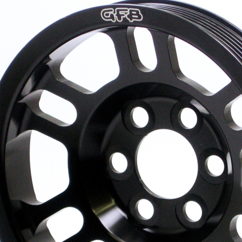 GFB 06-08 Volkswage/Audi 2.0T Super Lightweight Non-Underdrive Crank Pulley Suits - 2012 for 2006-2016 Audi A3 - side view