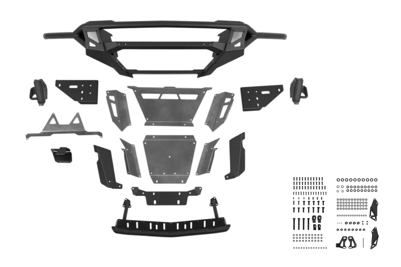 DV8 Offroad 23-26 Chevrolet Colorado ZR2 Tube Front Bumper - FBCS3-04