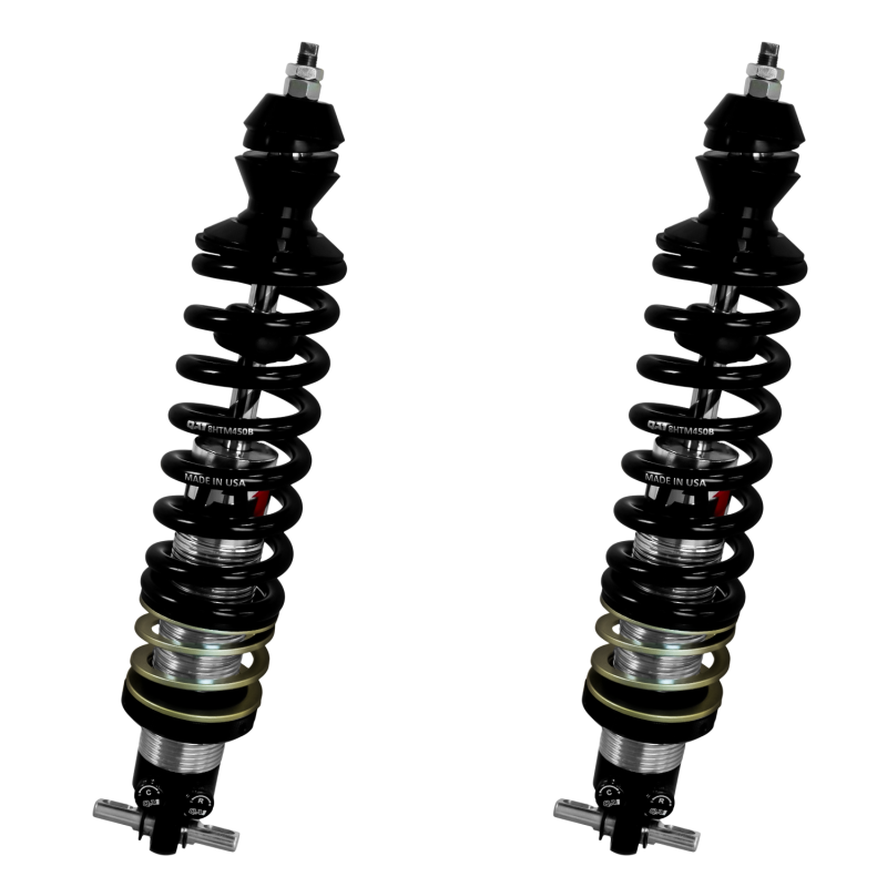 QA1 97-13 Chevy Corvette Front Pro-Coilover Shock Absorber - Double Adj. - 8in x 550lb/in - Aluminum - GD455-08550