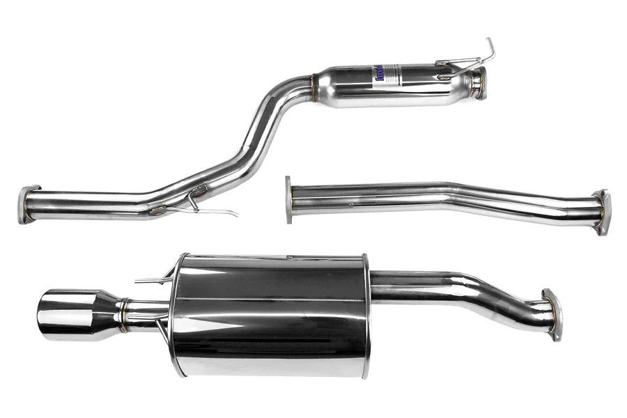 Invidia 12-15 Honda Civic Si Sedan Q300 Rolled Stainless Steel Tip Cat-back Exhaust - HS12HC4G3S