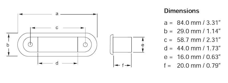 Hella Step Lamp 1X2 Wwht Md12/24 Ss Rim 2Xt - 959680411