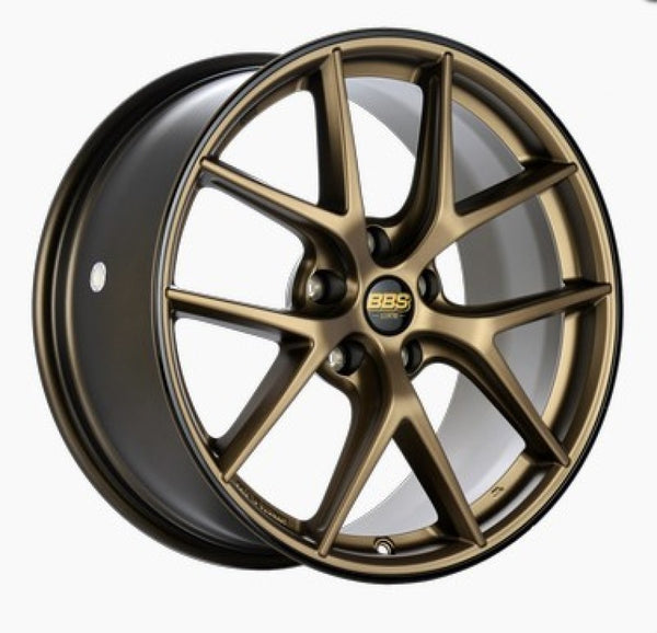 BBS CI-R 20x10 5x112 ET45 Bronze Polished Rim Protector Wheel -82mm PFS/Clip Required - CI0601MBZ by BBS