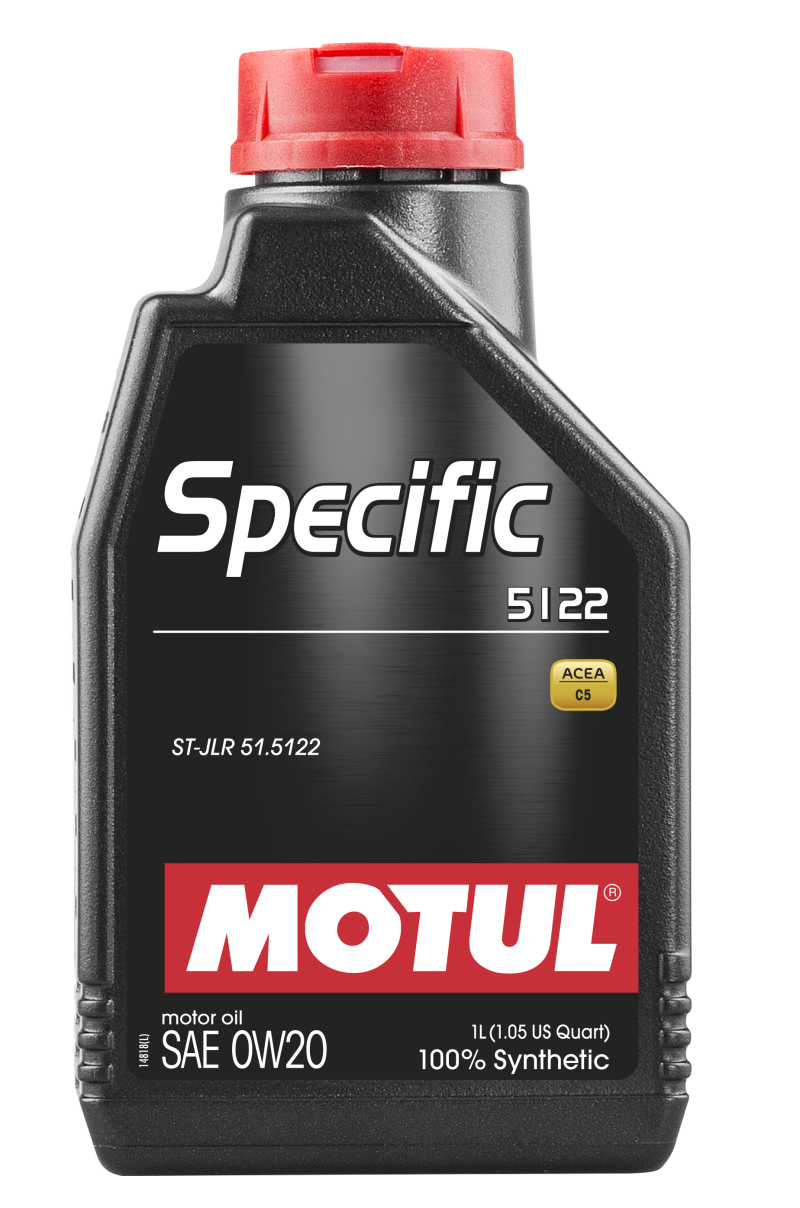 Motul OEM Specific 5122 0W20 - 1L by Motul Tech - angle view
