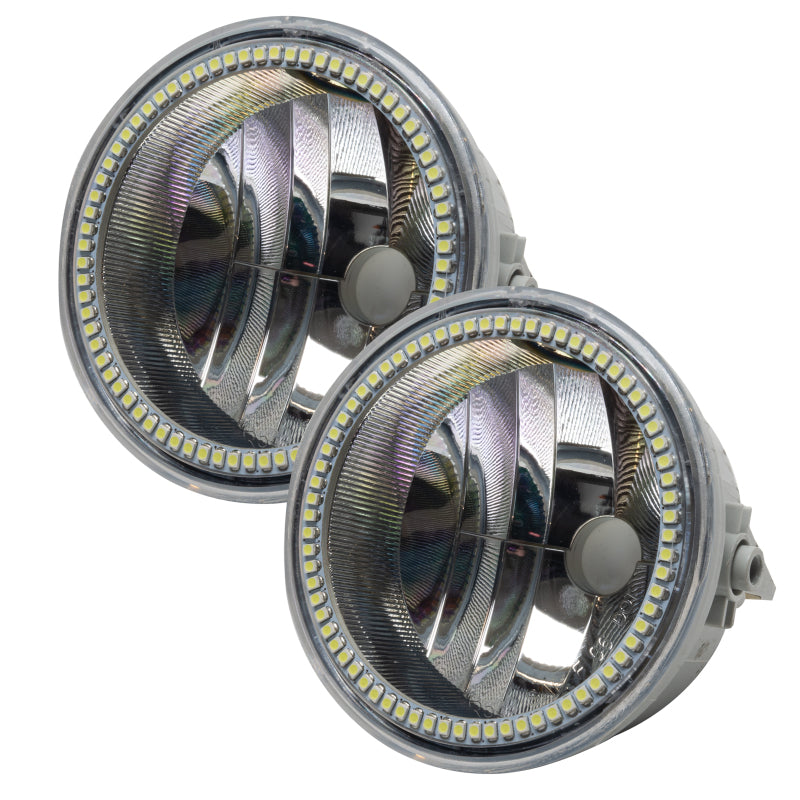 Oracle Lighting 06-10 Ford F-150 Pre-Assembled LED Halo Fog Lights -Red SEE WARRANTY - 7044-003