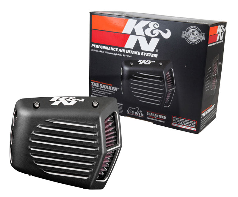 K&amp;N Street Metal Intake System Shaker for 2017 Harley Davidson Touring - RK-3955