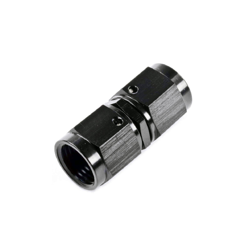 Snow 6AN Female Swivel (Black) - SNF-20398 by Snow Performance - front view
