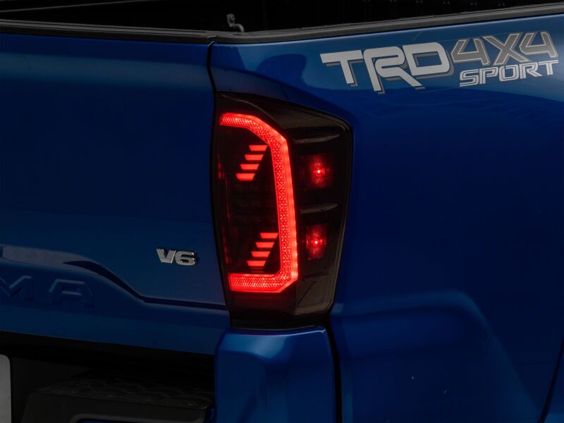 Raxiom 16-23 Toyota Tacoma LED Tail Lights- Black Housing- Clear Lens - TT15696 - additional view 9