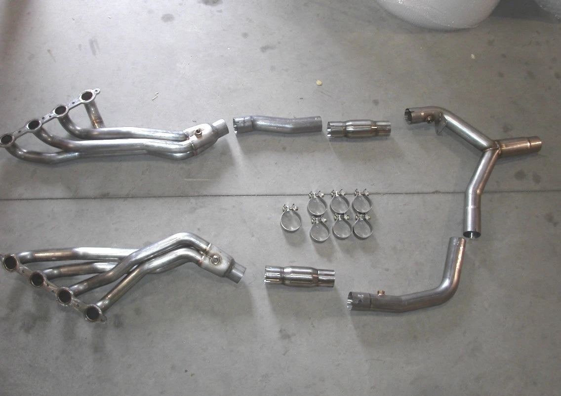 Stainless Works - 2001-02 Chevy Camaro Long Tube Header Kit - CA0102CAT
