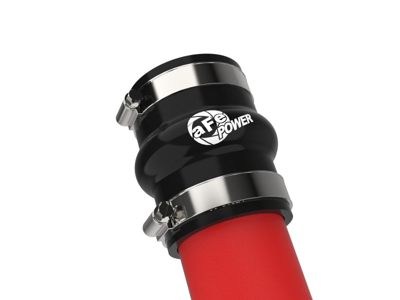aFe BladeRunner 2-1/2 IN Aluminum Hot Charge Pipe Red 22-23 Subaru WRX H4-2.4L (t) - 46-20668-R