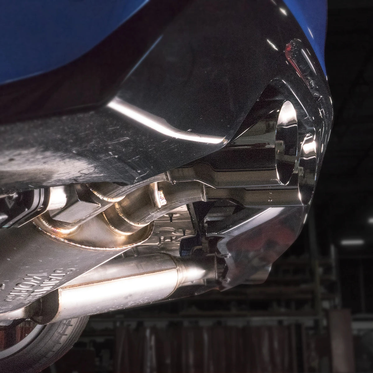Stainless Works - 2016-24 Chevy Camaro SS Axleback - CA16RVMKSPCR