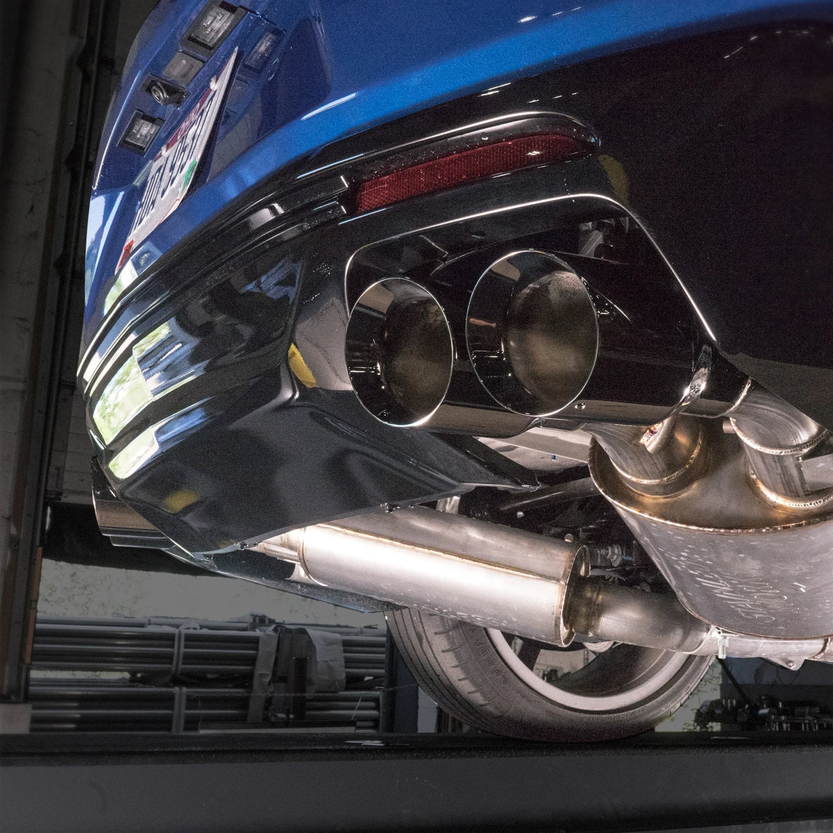Stainless Works - 2016-24 Chevy Camaro SS Axleback - CA16RVMKFLBC