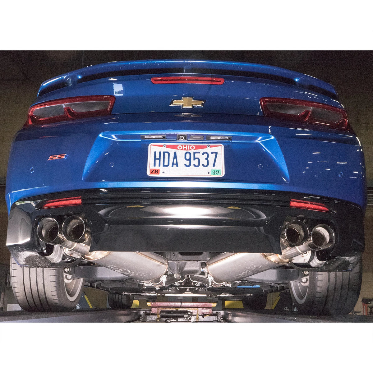 Stainless Works - 2016-24 Chevy Camaro SS Axleback - CA16RVMKPRBC