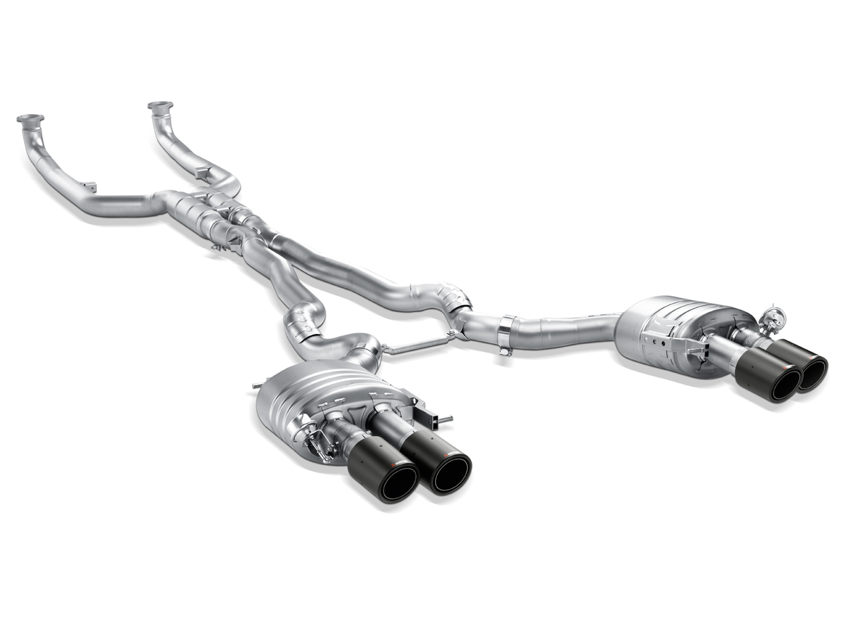 Akrapovic 13-17 BMW M6 Gran Coupe (F06) Evolution Line Cat Back (Titanium) w/ Titanium Tips - ME-BM/T/6H-T