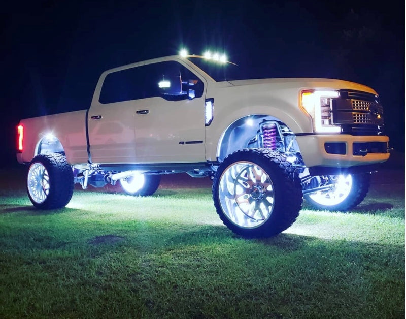 Oracle LED Illuminated Wheel Rings - Double LED - White SEE WARRANTY - 4228-001