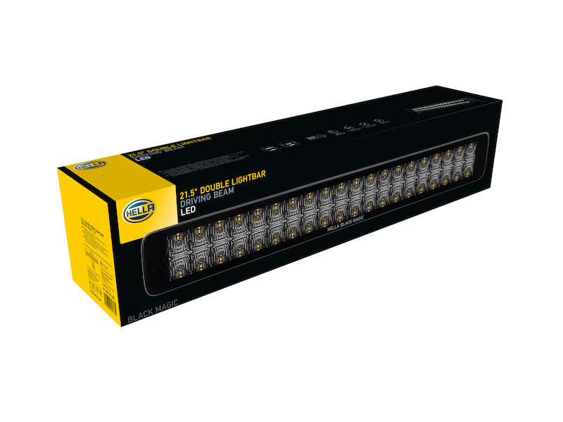 Hella Universal Black Magic 21in Double Light Bar - Driving Beam - 358176401