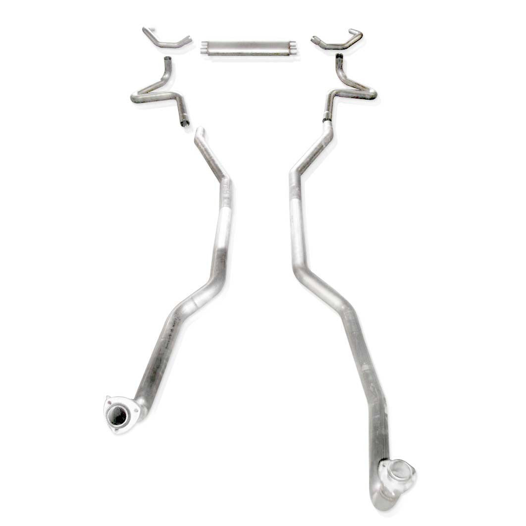 Stainless Works - 1967-68 Chevy Camaro Small Block Catback For Stock Manifolds - CA6713S