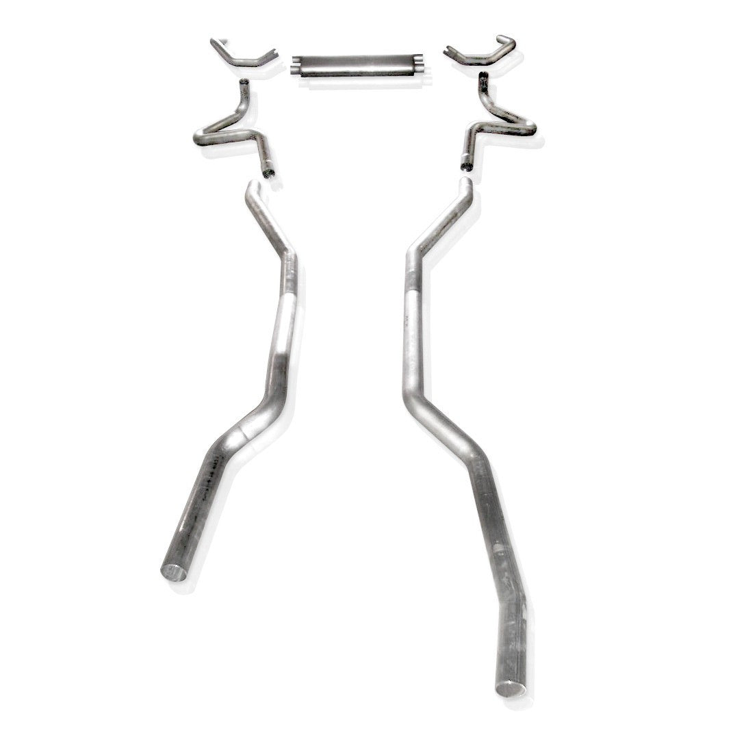 Stainless Works - 1967-68 Chevy Camaro Big Block Catback For Stock Manifolds - CA6714S