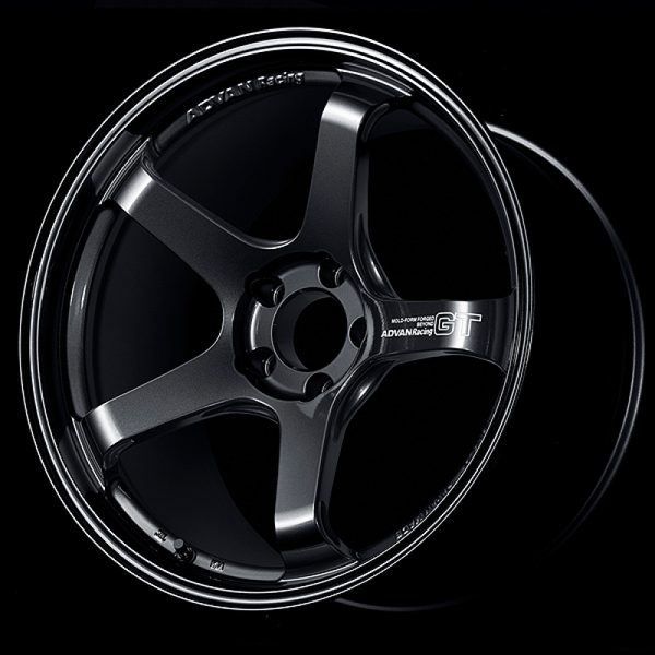 Advan GT Beyond 19x10.5 +34 5-120 Racing Titanium Black Wheel - YAQB9L34WTB by Advan