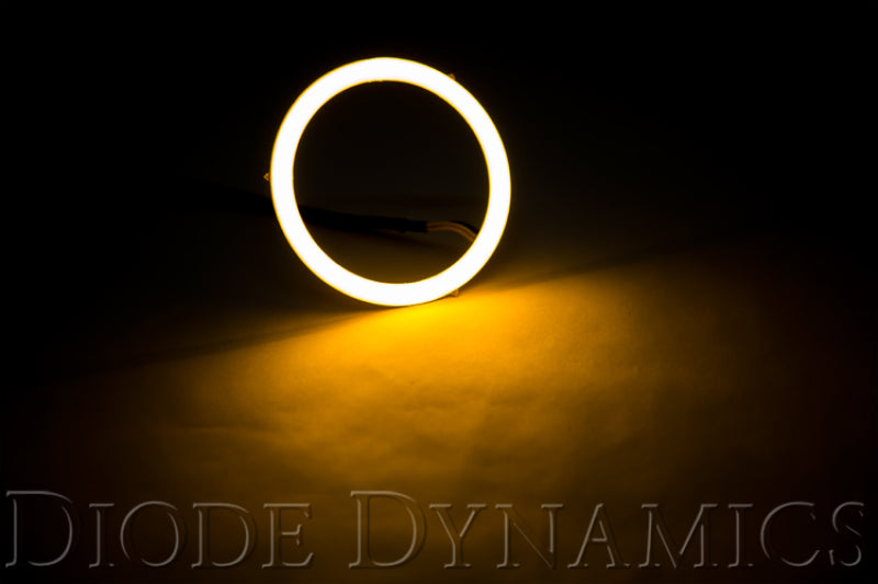 Diode Dynamics Halo Lights LED 90mm - Red (Pair) - DD2050