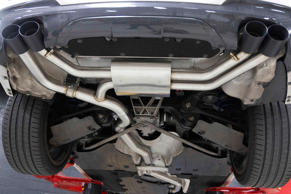 Dinan - Valved Cat-Back Exhaust - BMW X3 M40i / X4 M40i - D660-0099-BLK