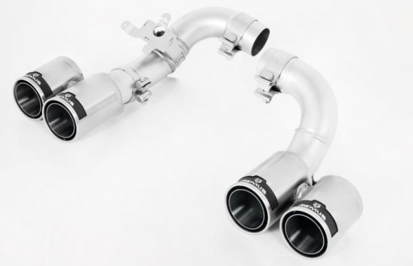 Remus 2012 BMW 3 Series F30/F31 Quad 84mm Straight w/Carbon Insert Tail Pipe Set - 086512 1684C by Remus