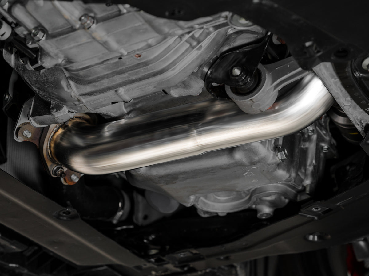 AWE Tuning 2024 Acura Integra Type S DE5 FWD Touring Edition Exhaust w/ Triple Chrome Silver Tips - 3015-52335