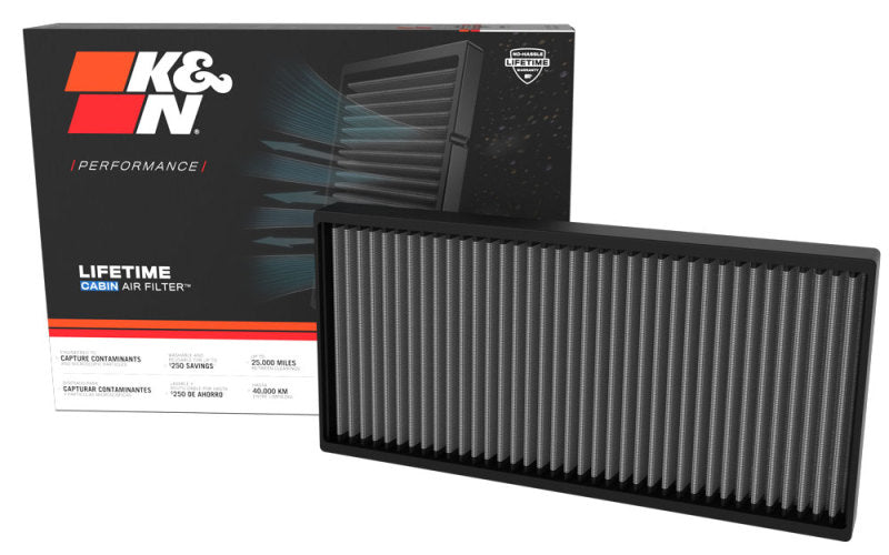 K&N 2021+ Audi Q4 e-tron / 19-22 Volkswagen ID.3 Cabin Air Filter - VF4003 for 2022-2025 Audi Q4 - installed view